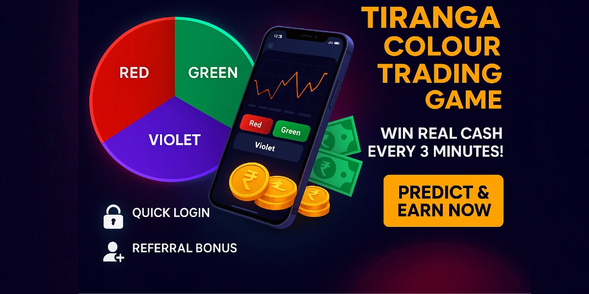 Tiranga Colour Trading Game Predict & Win